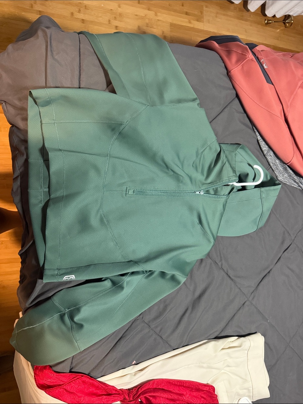 Born Primitive Men's Sage Green Quarter-Zip Hoodie